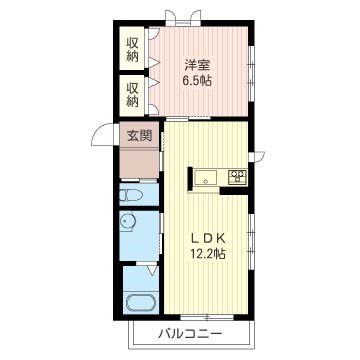 プリムローズ経堂 間取り図