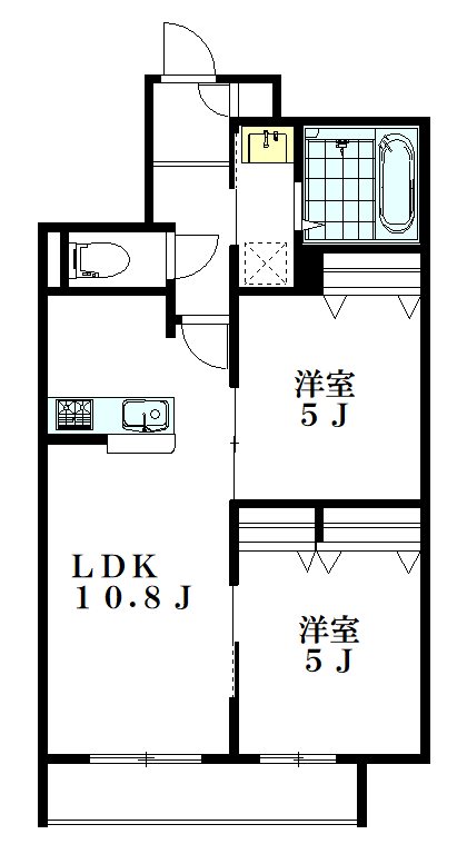 アークレジデンス 103号室 間取り