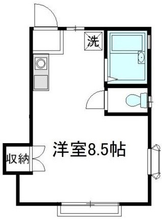 ルシェール浜田山 201号室 間取り