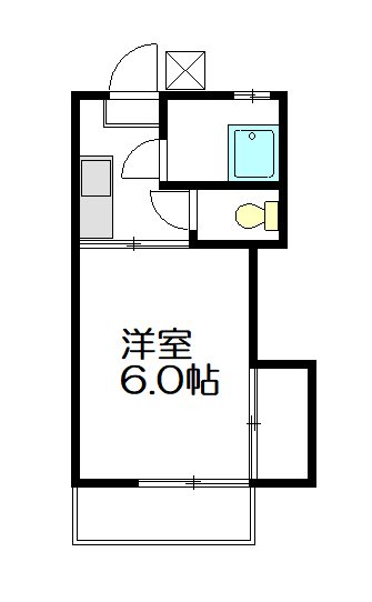 徳寿荘  105号室 間取り