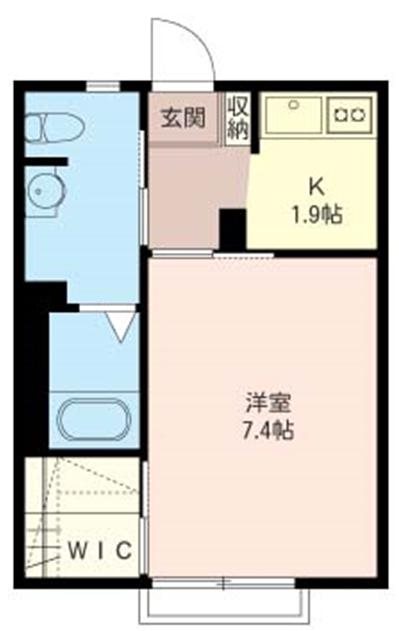 Maison des Chouettes（メゾンドシュエッテ） 102号室 間取り