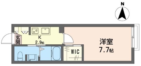 エレンシア高円寺 102号室 間取り