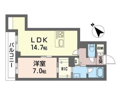 D court(ディーコート) 間取り図