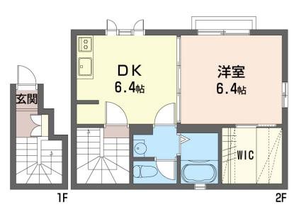 ゼルコバガーデン 202号室 間取り