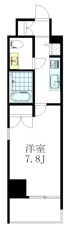 プレール・ドゥーク豊洲Ⅱ 901号室 間取り