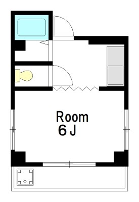 華信マンション 202号室 間取り