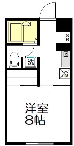 ドミシール南阿佐谷 間取り図