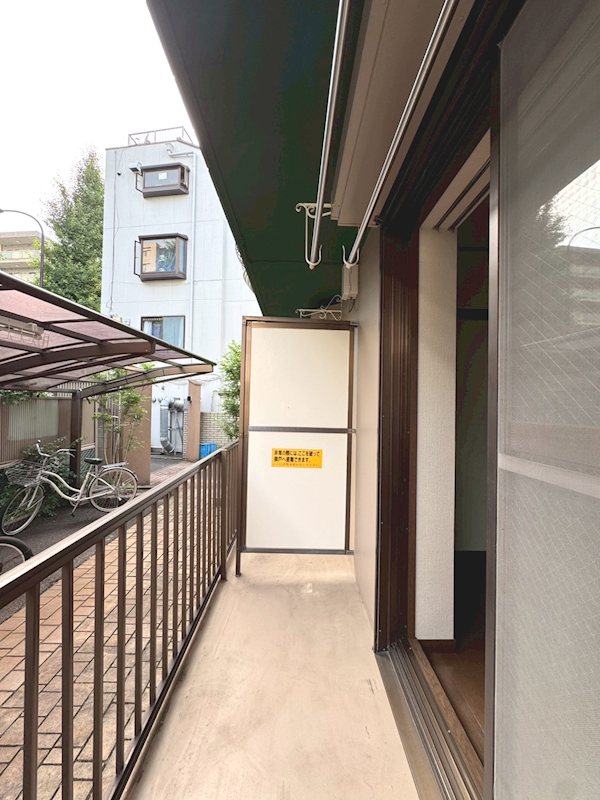 ドミシール南阿佐谷 ベランダ