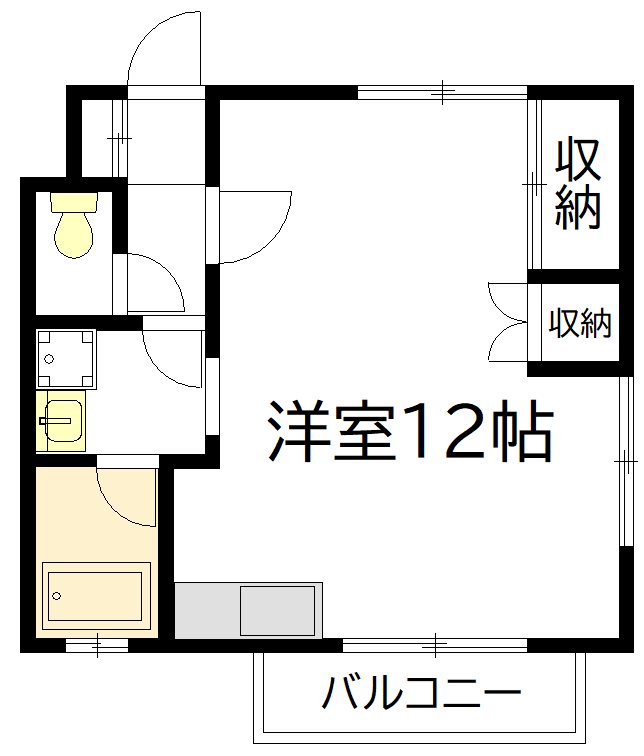 セイレジデンス 202号室 間取り