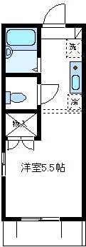 小川ハイム 104号室 間取り