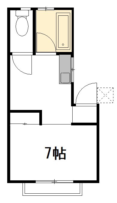 メゾンリラ 105号室 間取り