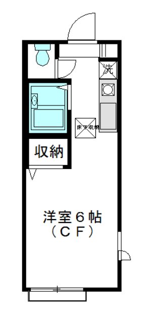 デューメゾン  201号室 間取り