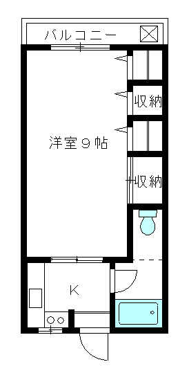 シャンボール高円寺 間取り図
