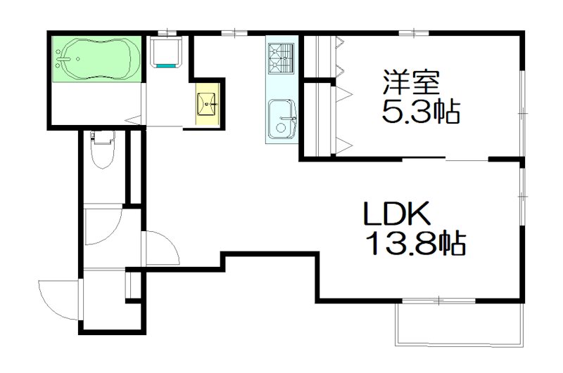 Alegria高円寺（アレグリア） 202号室 間取り