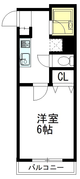 ブルーベル西荻 303号室 間取り
