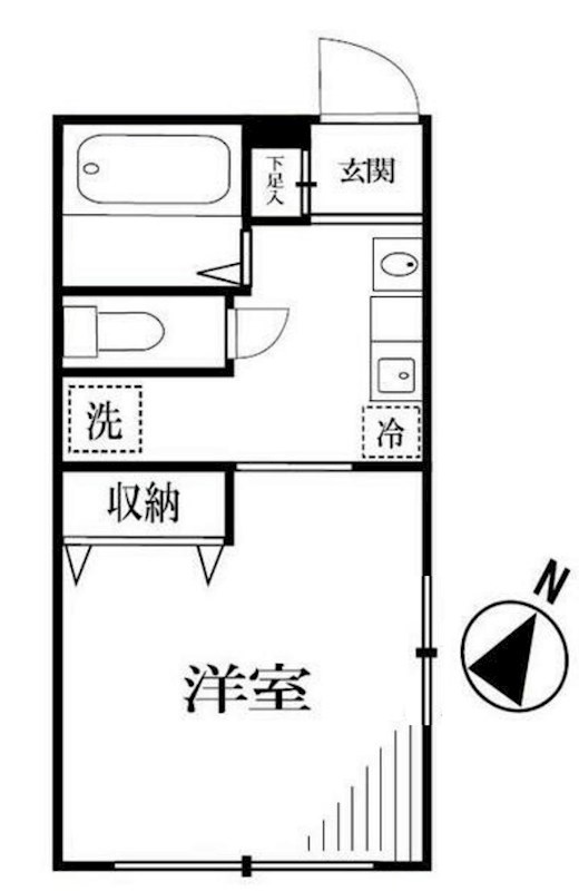 ネクサス南烏山 101号室 間取り