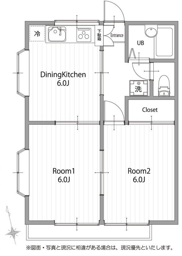 Fellows House（フェローズハウス） 201号室 間取り
