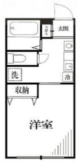 ネクサス南烏山 102号室 間取り