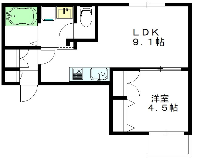 Maison de Yuki（メゾンドユキ） 間取り