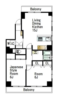 若松屋ビル 501号室 間取り