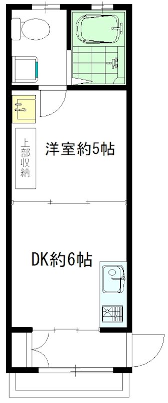 グリーンテラス 202号室 間取り