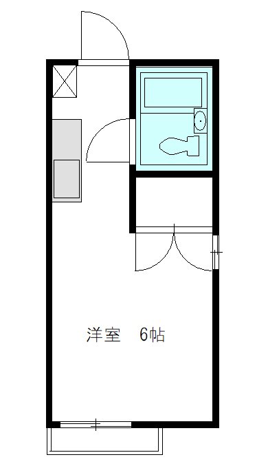 エンゼルハイム 106号室 間取り