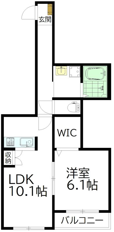 杏ハウス 間取り図