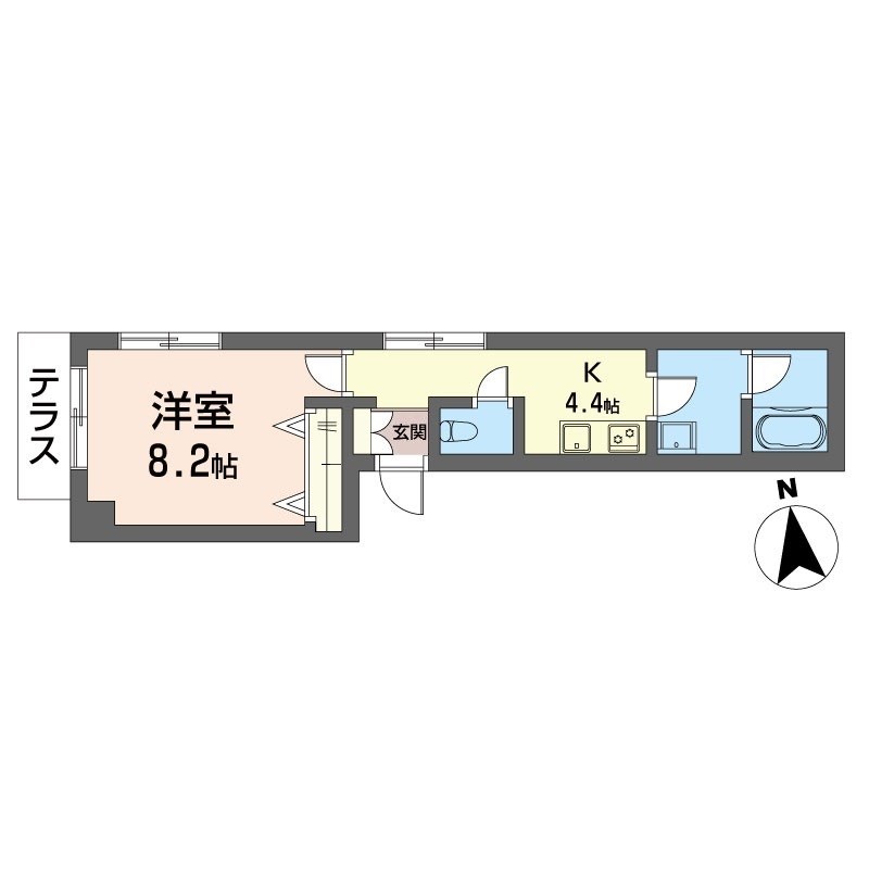 ルシェロ代田 間取り図