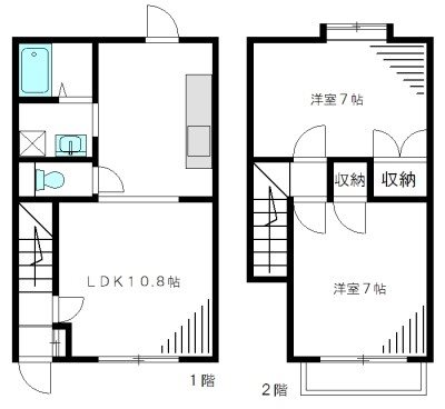 ピュア赤羽台 B号室 間取り