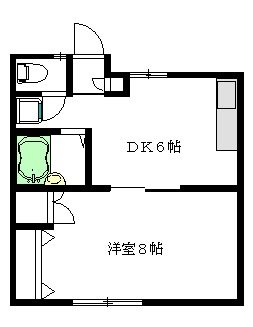 桃丘ヴィレッジ 201号室 間取り