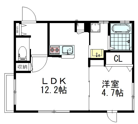 Luana吉祥寺 102号室 間取り