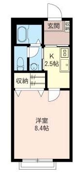 ノルトハイム高円寺 202号室 間取り