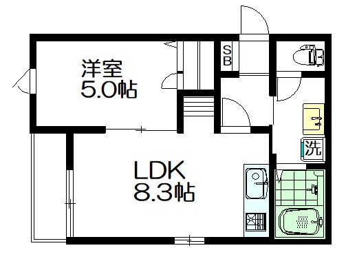 (仮称)豊島区長崎5丁目新築 102号室 間取り