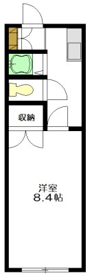 ルモネ 203号室 間取り