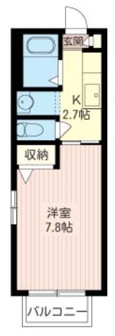 ルイ５９ 204号室 間取り