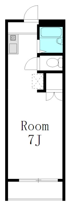 シュロス太田 102号室 間取り