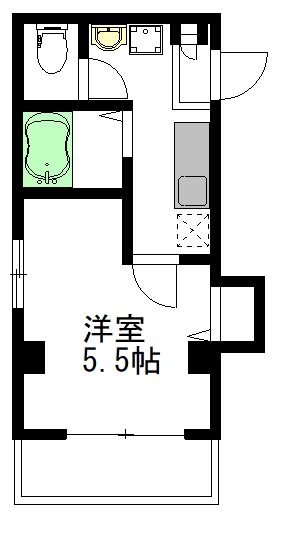 ハイム笹塚 102号室 間取り