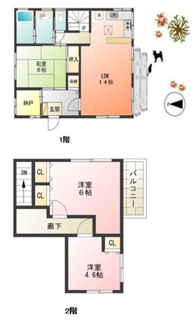 田代邸 間取り