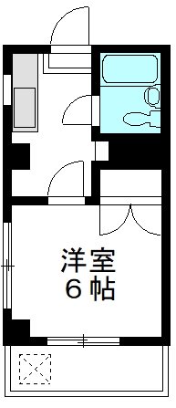 宮沢ハイツ 203号室 間取り