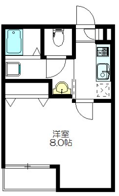 プロテージ阿佐ヶ谷 102号室 間取り