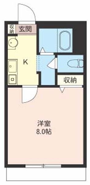 ハイツ静雲 203号室 間取り