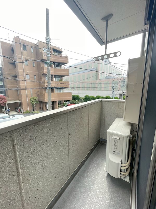 グリーンスクエア ベランダ