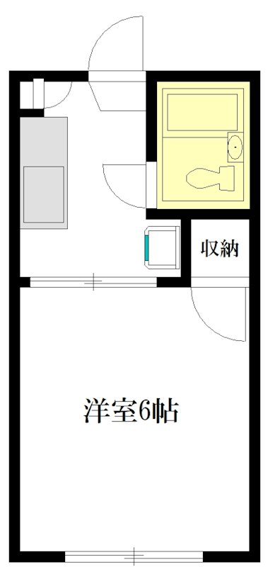 さくらはうす 103号室 間取り