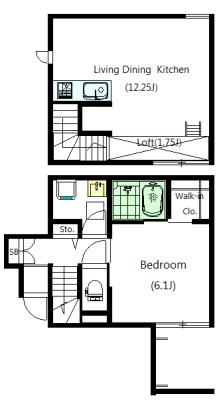 グリーンガーデン 103号室 間取り