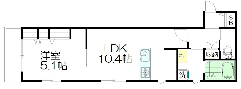 Ｍａｉｓｏｎ　ｄｅ　Ｌｕａｎａ（メゾンドルアナ） 304号室 間取り