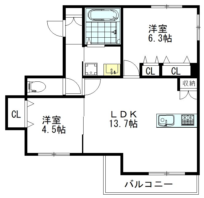 Maison Lumineuse(ﾒｿﾞﾝﾙﾐﾈｰｼﾞｭ) 202号室 外観