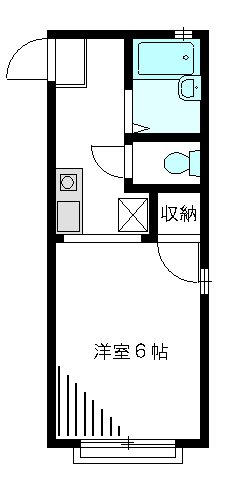 ジュネス浜田山 205号室 間取り