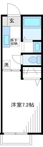 ブリエ・サントル 202号室 間取り