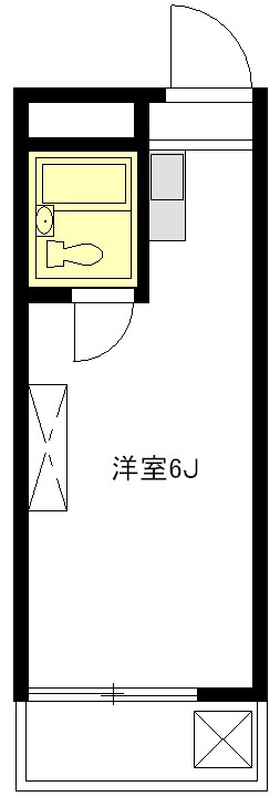 メゾンドサペン 205号室 間取り