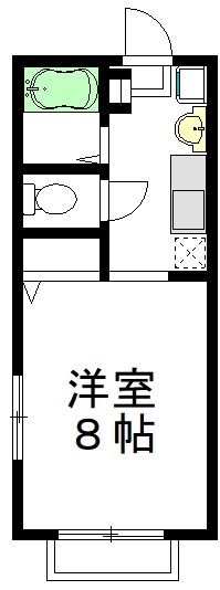 ヴィラ・ソレイユ 106号室 間取り